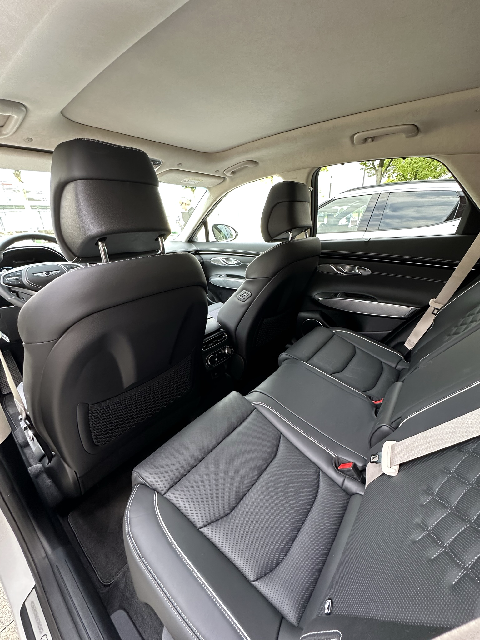 Genesis GV70 Electrified interior rear
