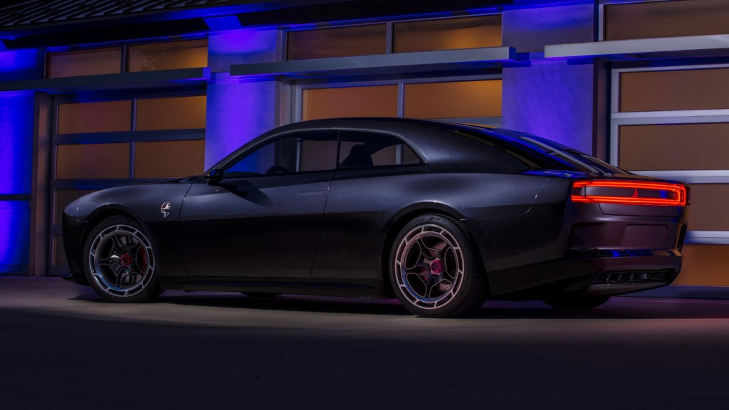 Allelectric Dodge Charger Daytona SRT Concept previewed